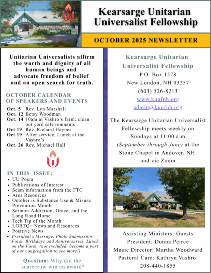 KUUF Newsletter Image